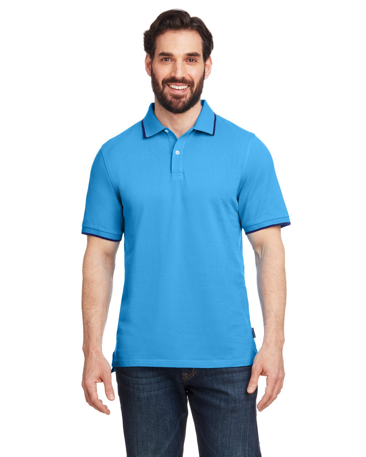 Nautica N17165 Men's Deck Polo - Custom Decorated