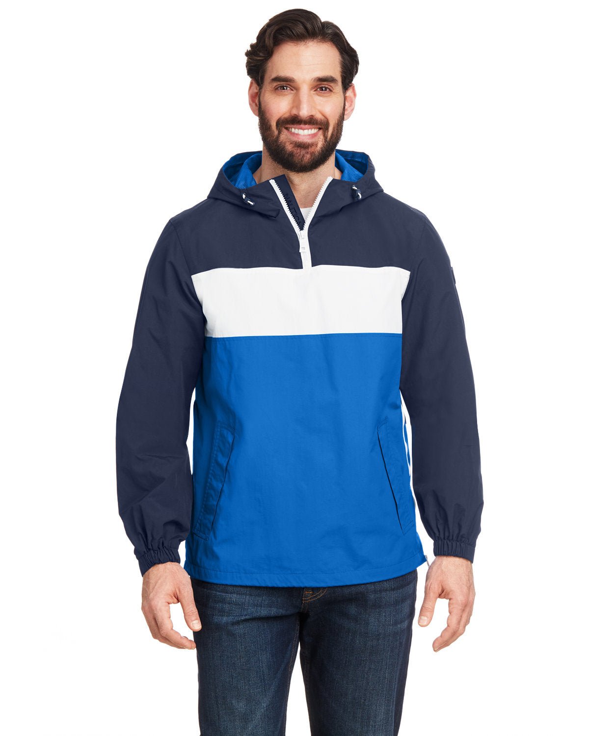Nautica N17174 Unisex Windward Pullover Anorak
