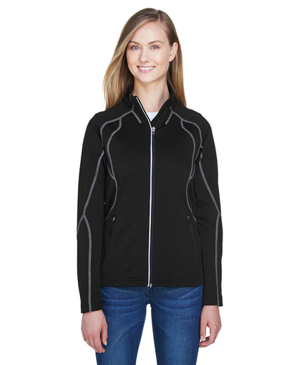 North End 78174 Ladies' Gravity Performance Fleece Jacket - Custom Decorated