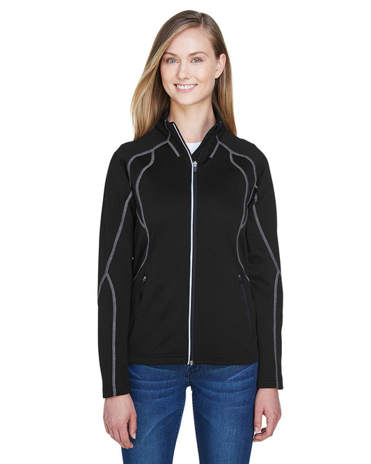 North End 78174 Ladies' Gravity Performance Fleece Jacket - Custom Decorated
