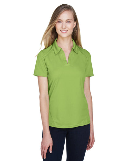 North End 78632 Ladies' Recycled Polyester Performance Piqué Polo