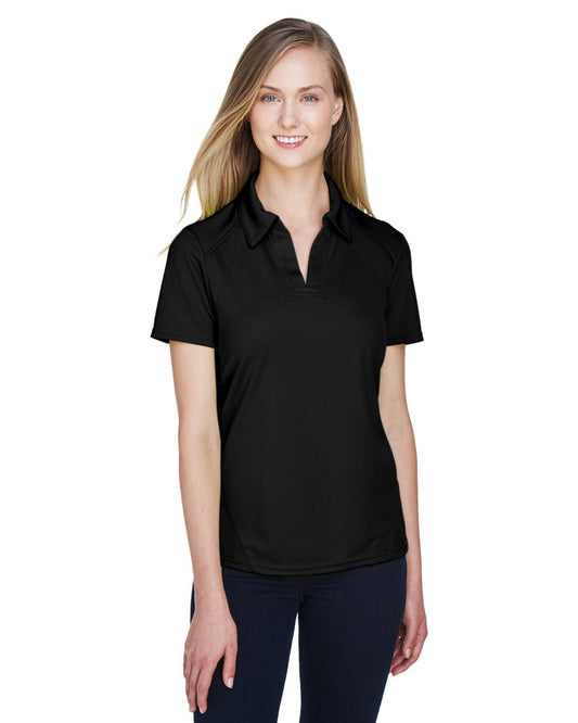 North End 78632 Ladies' Recycled Polyester Performance Piqué Polo - Custom Decorated