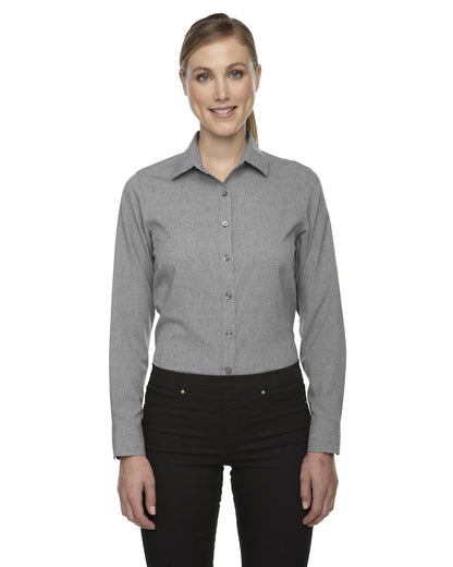 North End 78802 Ladies' Mlange Performance Shirt