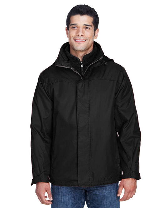 North End 88130 Adult 3-in-1 Jacket - Custom Decorated