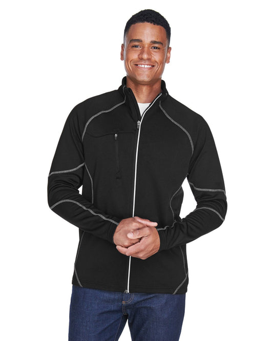 North End 88174 Men's Gravity Performance Fleece Jacket - Custom Decorated
