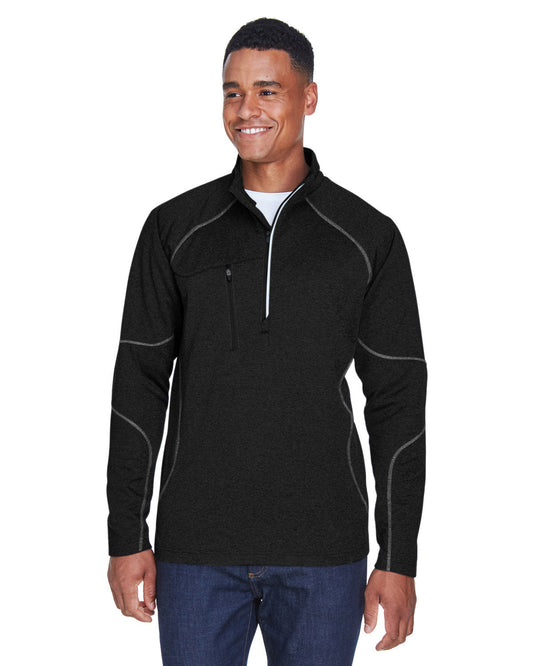 North End 88175 Adult Catalyst Performance Fleece Quarter-Zip - Custom Decorated
