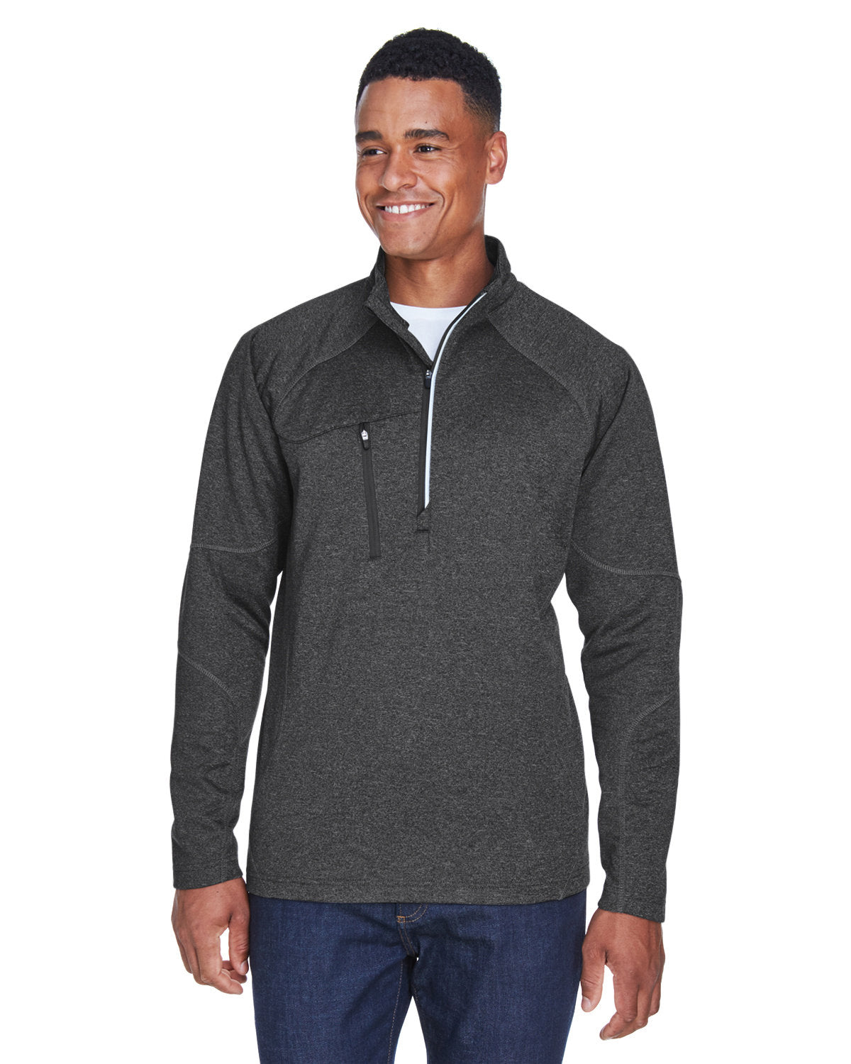 North End 88175 Adult Catalyst Performance Fleece Quarter-Zip