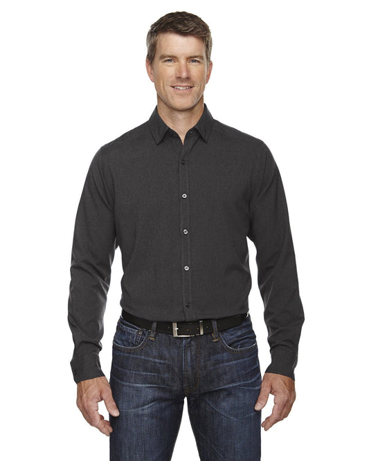 North End 88802 Men's Mlange Performance Shirt - Custom Decorated