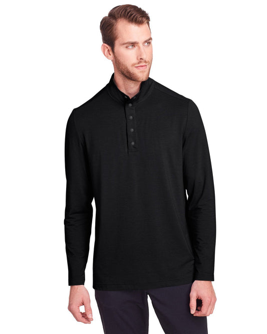 North End NE400 Men's Jaq Snap-Up Stretch Performance Pullover - Custom Decorated