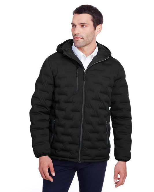 North End NE708 Men's Loft Puffer Jacket - Custom Decorated