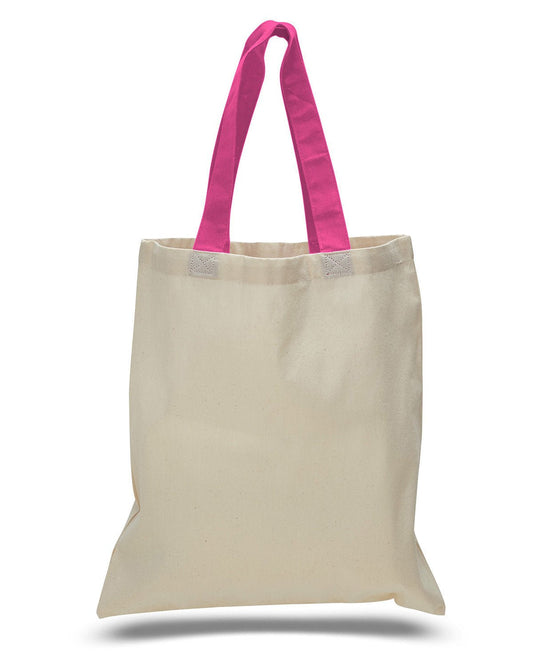 OAD OAD105 OAD Contrasting Handles Tote - Custom Decorated