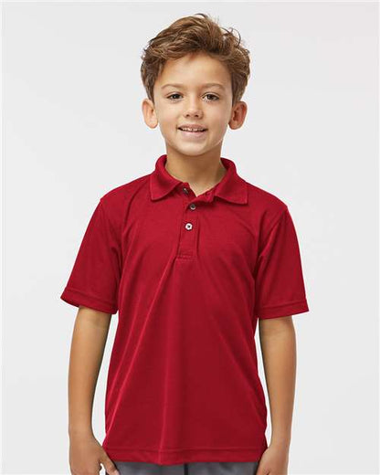 Paragon 108Y Youth Saratoga Performance Mini Mesh Polo