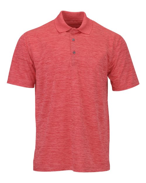 Paragon 130P Dakota Striated Heather Polo