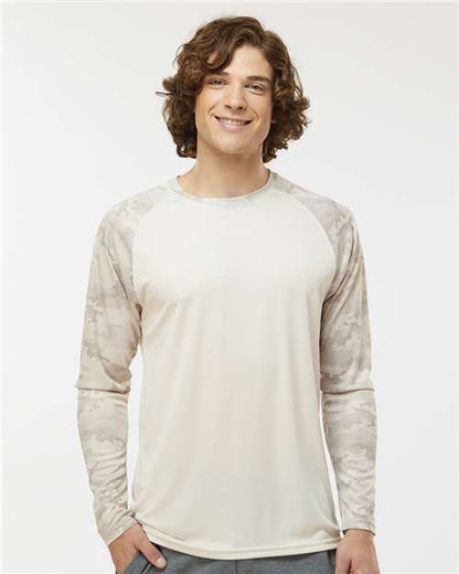 Paragon 216P Cayman Performance Camo Colorblocked Long Sleeve T-Shirt