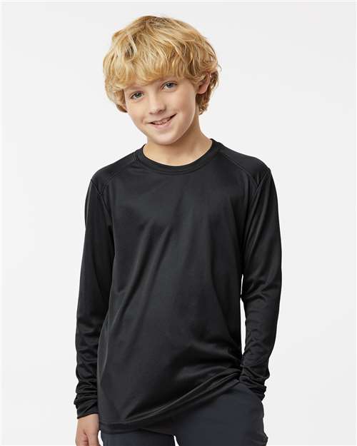 Paragon 218Y Youth Long Islander Performance Long Sleeve T-Shirt