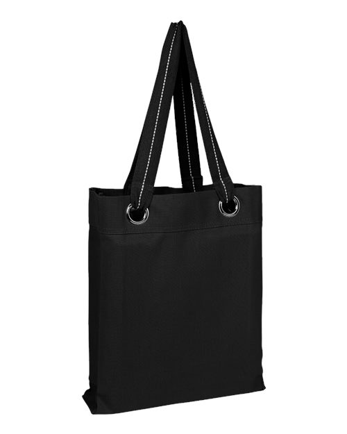 Q-Tees Q1630 Large Grommet Tote - Custom Decorated
