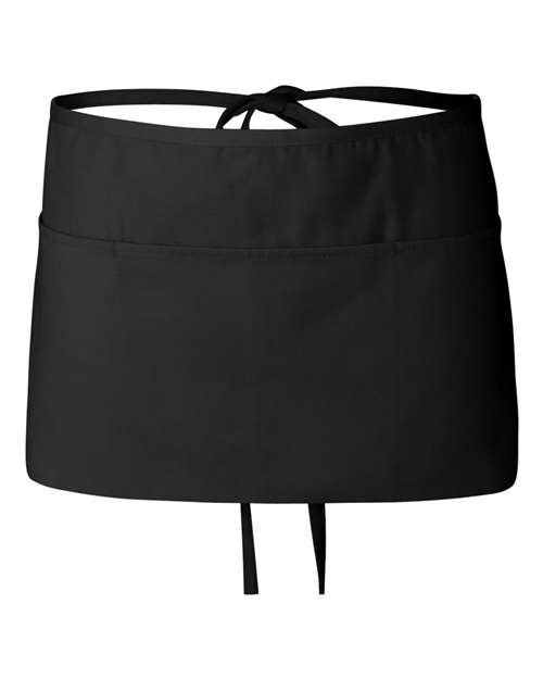 Q-Tees Q2115 Waist Apron with Pockets - Custom Decorated