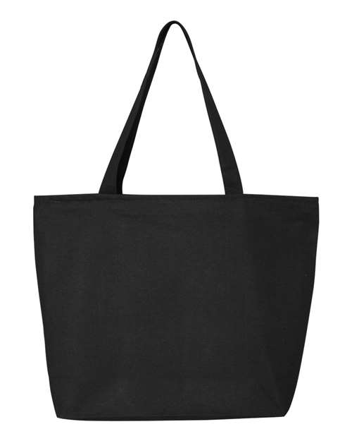 Q-Tees Q611 25L Zippered Tote - Custom Decorated