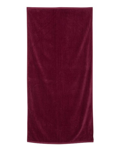 Q-Tees QV3060 Velour Beach Towel
