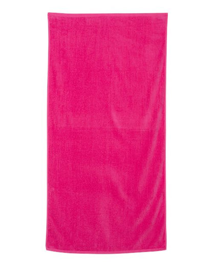 Q-Tees QV3060 Velour Beach Towel