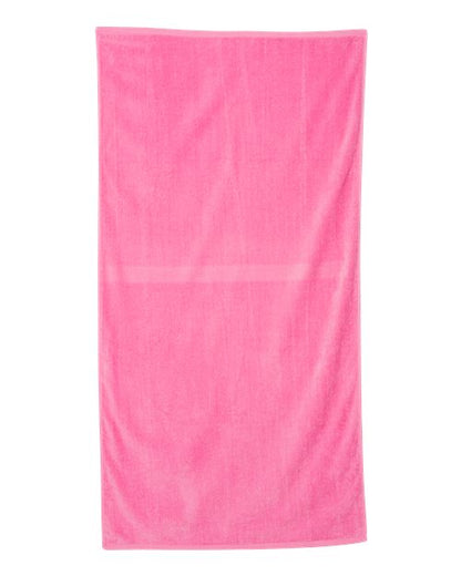 Q-Tees QV3060 Velour Beach Towel - Custom Decorated