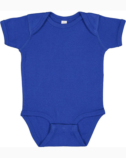 Rabbit Skins 4400 Infant Baby Rib Bodysuit