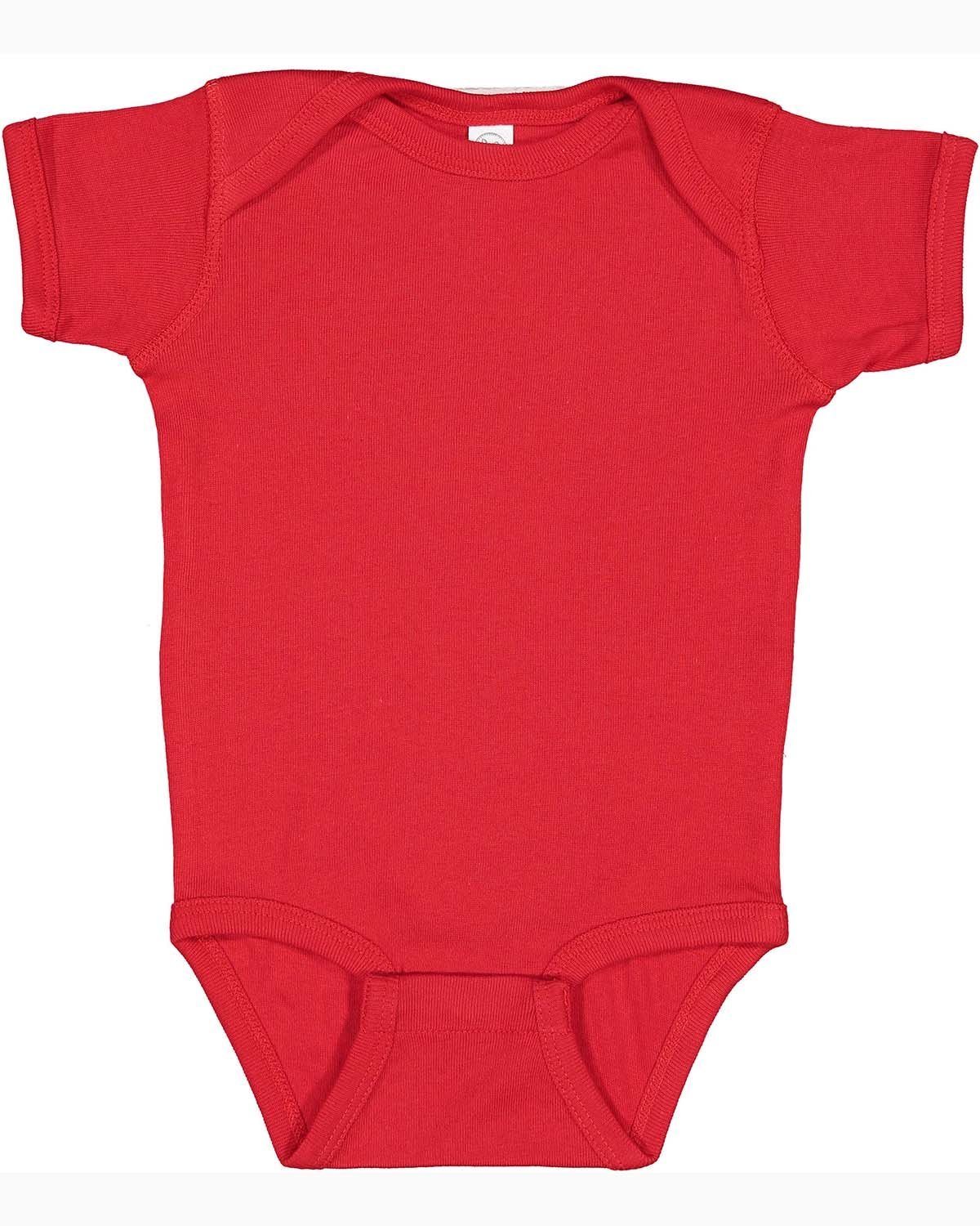 Rabbit Skins 4400 Infant Baby Rib Bodysuit
