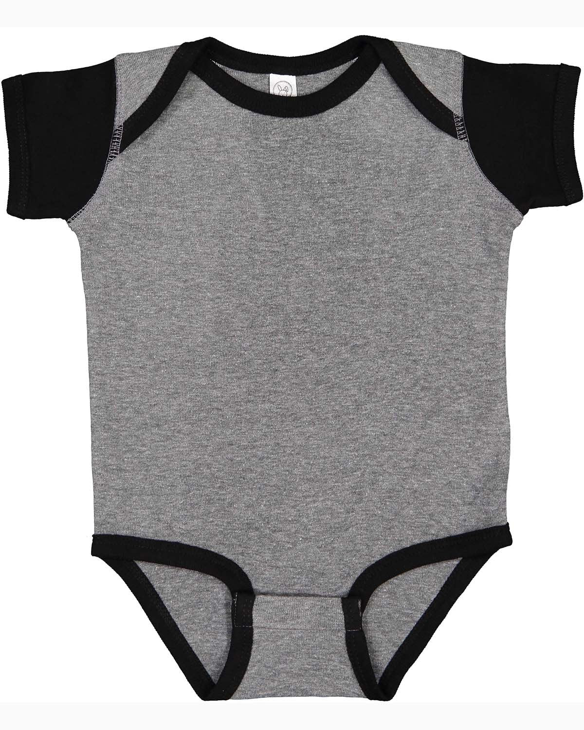 Rabbit Skins 4400 Infant Baby Rib Bodysuit