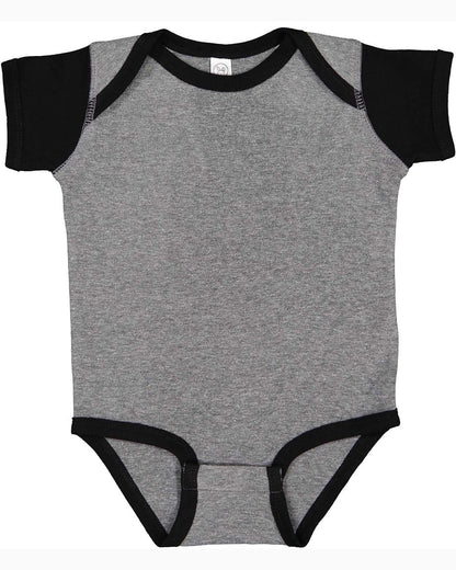 Rabbit Skins 4400 Infant Baby Rib Bodysuit