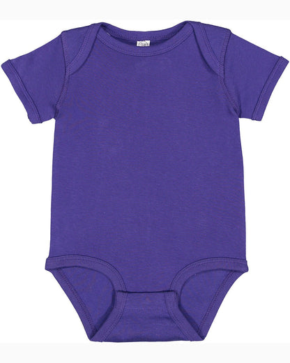 Rabbit Skins 4400 Infant Baby Rib Bodysuit