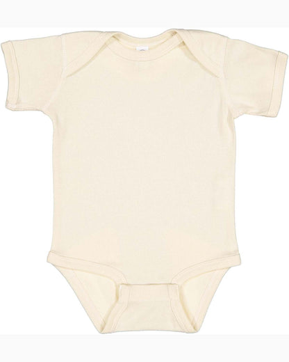 Rabbit Skins 4400 Infant Baby Rib Bodysuit