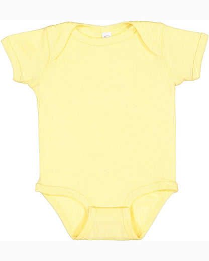 Rabbit Skins 4400 Infant Baby Rib Bodysuit