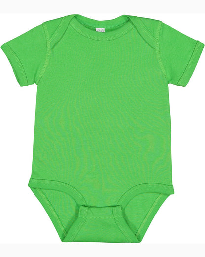 Rabbit Skins 4400 Infant Baby Rib Bodysuit - Custom Decorated