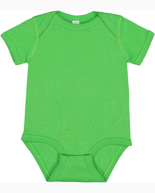 Rabbit Skins 4400 Infant Baby Rib Bodysuit - Custom Decorated