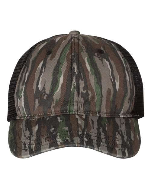 Richardson 111P Garment Washed Printed Trucker Cap