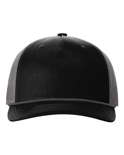 Richardson 112FPR Five-Panel Trucker with Rope Cap - Custom Decorated