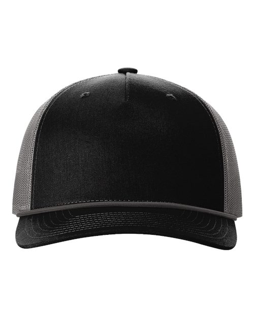 Richardson 112FPR Five-Panel Trucker with Rope Cap - Custom Decorated