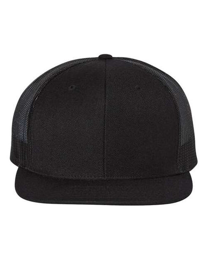 Richardson 511 Wool Blend Flat Bill Trucker Cap - Custom Decorated