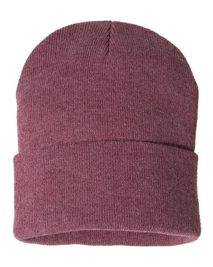Sportsman SP12 12" Solid Cuffed Beanie