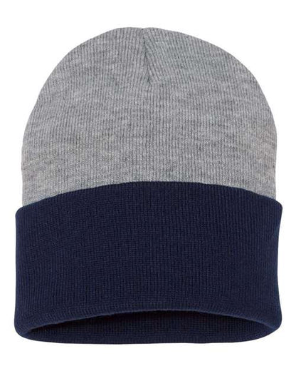 Sportsman SP12T 12" Color Blocked Cuffed Beanie