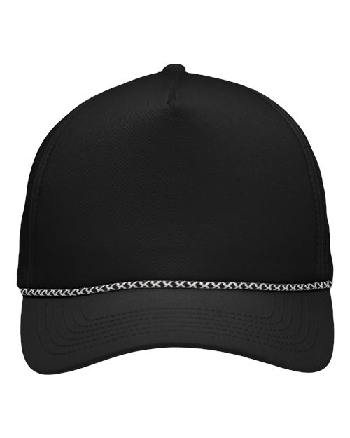 Sportsman SP1300 Five-Panel Rope Heritage Fit Cap - Custom Decorated