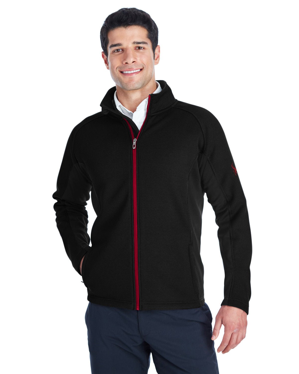Spyder 187330 Men's Constant Full-Zip Sweater Fleece Jacket