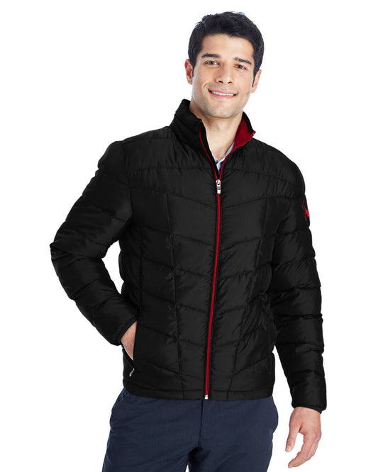 Spyder 187333 Men's Pelmo Insulated Puffer Jacket - Custom Decorated