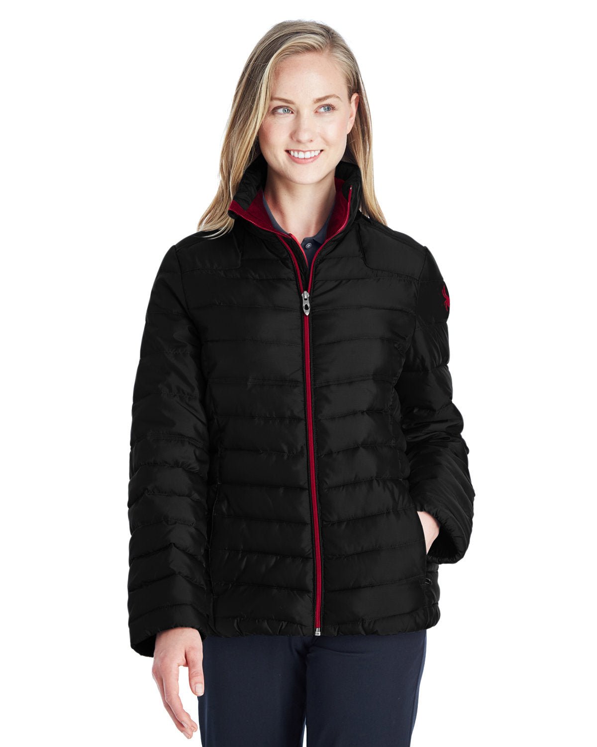 Spyder 187336 Ladies' Supreme Insulated Puffer Jacket - Custom Decorated