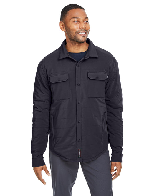 Spyder S17030 Adult Transit Shirt Jacket - Custom Decorated