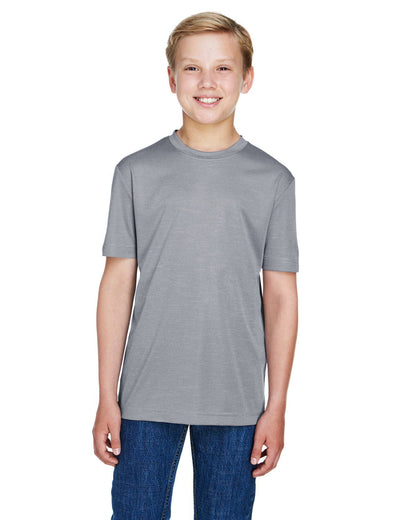 Team 365 TT11HY Youth Sonic Heather Performance T-Shirt - Custom Decorated