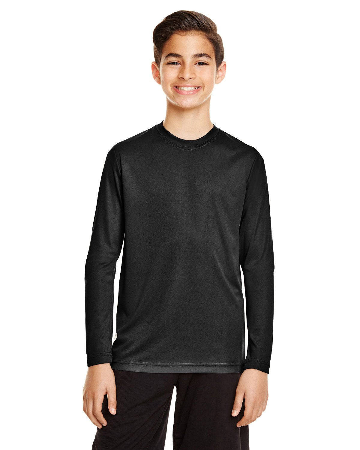 Team 365 TT11YL Youth Zone Performance Long-Sleeve T-Shirt - Custom Decorated