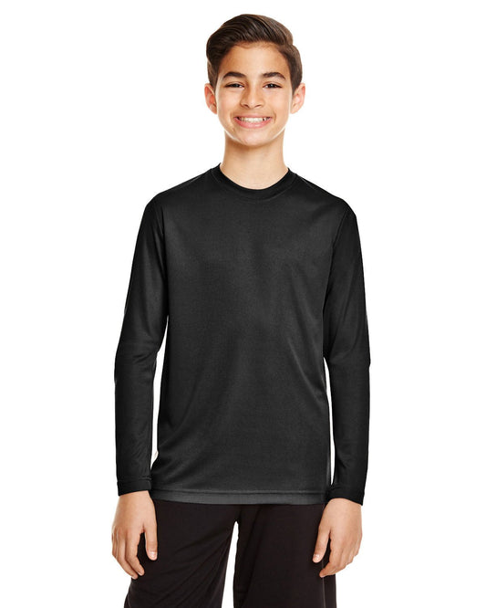 Team 365 TT11YL Youth Zone Performance Long-Sleeve T-Shirt - Custom Decorated
