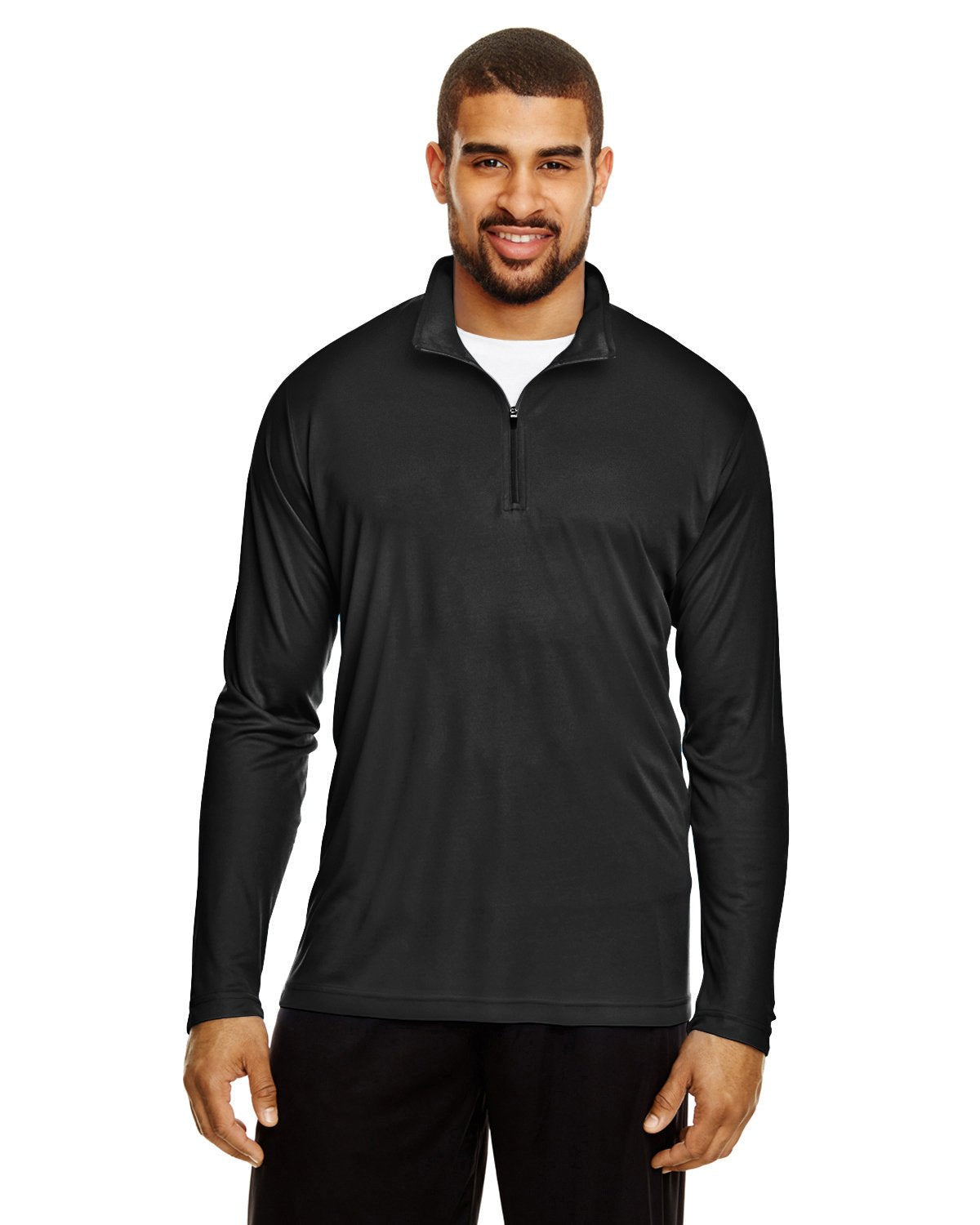 Team 365 TT31 Men's Zone Performance Quarter-Zip - Custom Decorated