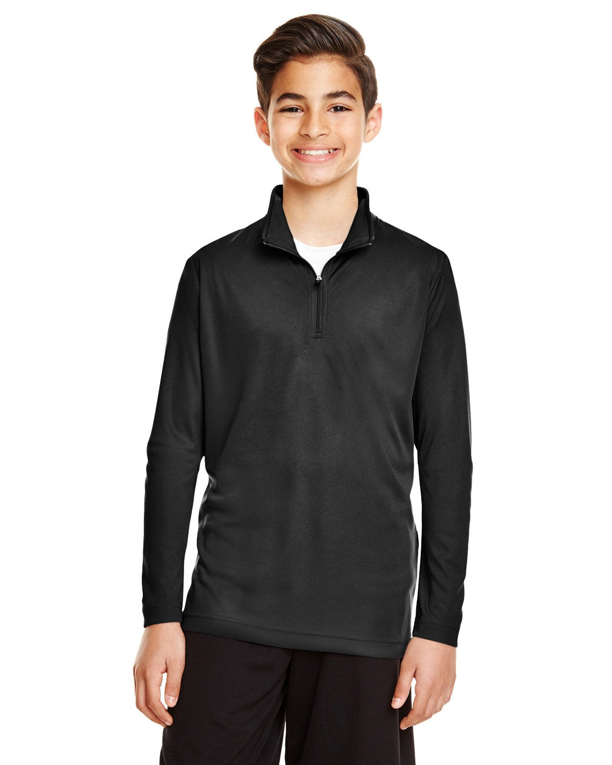 Team 365 TT31Y Youth Zone Performance Quarter-Zip - Custom Decorated